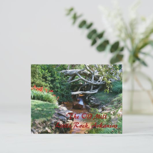 Het oude Mill Briefkaart (Staand voorkant)