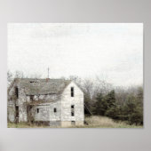 Het oude Missouri House Poster (Voorkant)