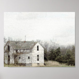 Het oude Missouri House Poster