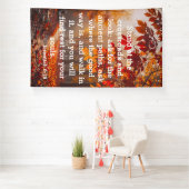 Het Oude Pad van Vrede Jeremia 6:16 Spandoek (Insitu)