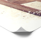 Het oude paneel poster (Hoek)