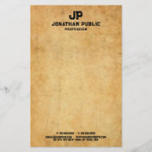 Het oude Papier kijkt Verstoorde Sjabloon van de (Voorkant)