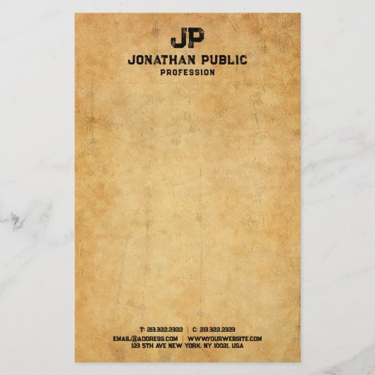 Het oude Papier kijkt  Verstoorde Sjabloon van de  (Voorkant)