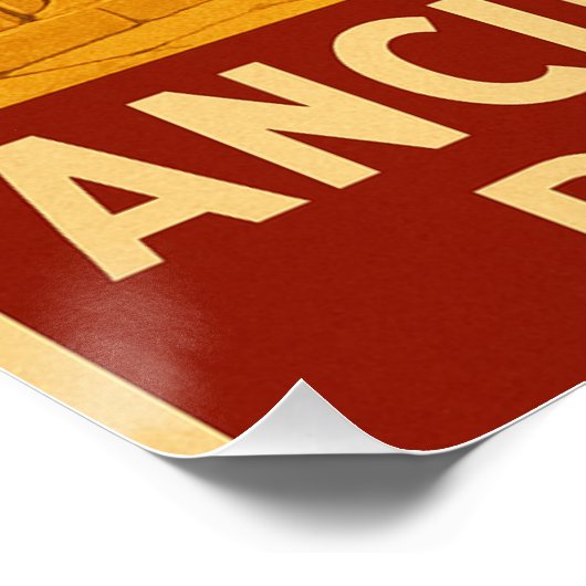 Het oude Perzië - Persepolis Perfect Poster (Hoek)