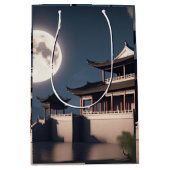 Het oude pijltorengebouw medium cadeauzakje (Voorkant)