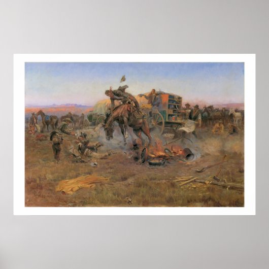 Het oude Poster van de Troubles van de Camp Cook v (Voorkant)