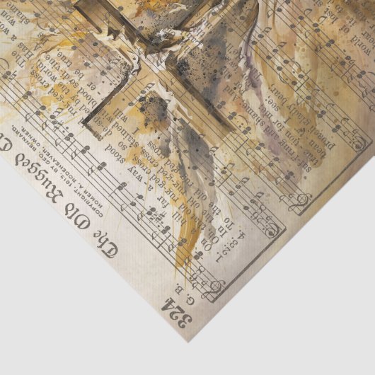 Het oude robuuste kruis tissuepapier (Detail)