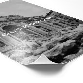 Het oude Rome Colosseum, historische Romeinse reiz Foto Afdruk (Hoek)