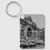 Het oude Rome Colosseum, historische Romeinse reiz Sleutelhanger (Voorkant)
