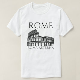 Het oude Rome Colosseum, historische Romeinse reiz T-shirt