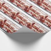 Het oude Rome - de marine vloot komt eraan Cadeaupapier (Hoek)