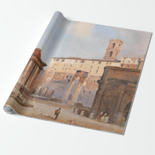 Het Oude Romeinse Forum (door Ippolito Caffi) Cadeaupapier