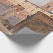 Het Oude Romeinse Forum (door Ippolito Caffi) Cadeaupapier (Hoek)