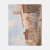 Het Oude Romeinse Forum (door Ippolito Caffi) Fleece Deken (Voorkant)