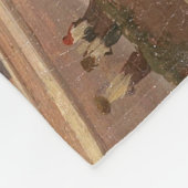 Het Oude Romeinse Forum (door Ippolito Caffi) Fleece Deken (Hoek)