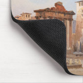 Het Oude Romeinse Forum (door Ippolito Caffi) Muismat (Hoek)