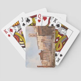 Het Oude Romeinse Forum (door Ippolito Caffi) Pokerkaarten