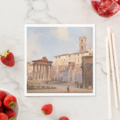 Het Oude Romeinse Forum (door Ippolito Caffi) Servet (Insitu)