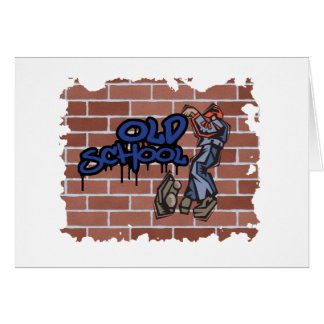 het oude schoolgraffiti-ontwerp