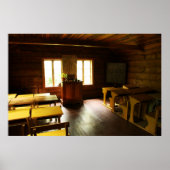 Het oude schoolhuis poster (Voorkant)