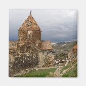 Het oude Sevanavanklooster Magneet (Voorkant)