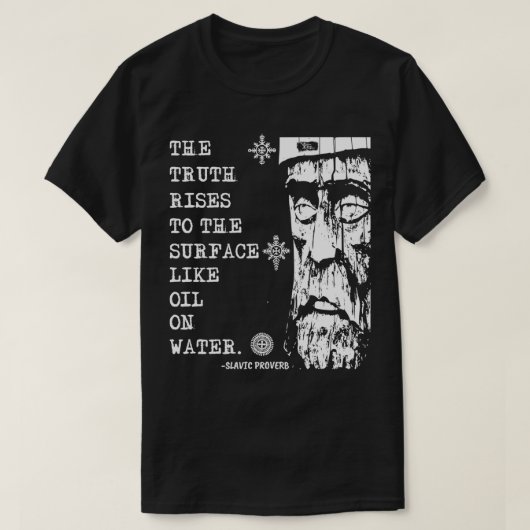 Het oude Slavische Wisdom T-shirt (Design voorkant)