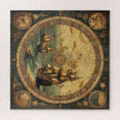 Het oude Spaanse zeilschip 2 Legpuzzel (Horizontaal)