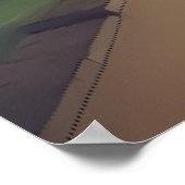 Het oude steenkasteel | AI Art Poster (Hoek)