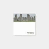 Het oude Stonehenge-plein Post-it® Notes (Voorkant)