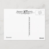 Het oude tankstation van Michigan Briefkaart (Achterkant)