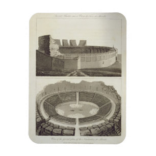 Het oude Theater, nu een Plaza de Toros en een Uit Magneet