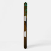 Het oude Thoth Blauwgroen Goud iPhone Hoesje (Rechterkant)