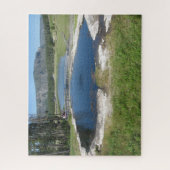Het oude trouwe Yellowstone National Park. Legpuzzel (Verticaal)