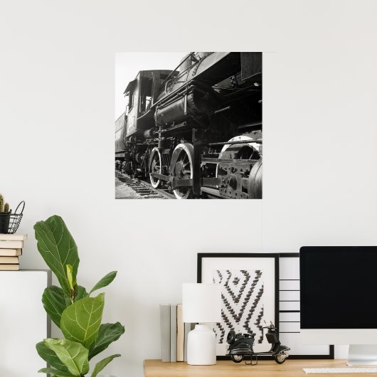 Het oude Uitzicht van 208 sluit Poster (Thuiskantoor)