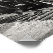 Het oude Uitzicht van 208 sluit Poster (Hoek)