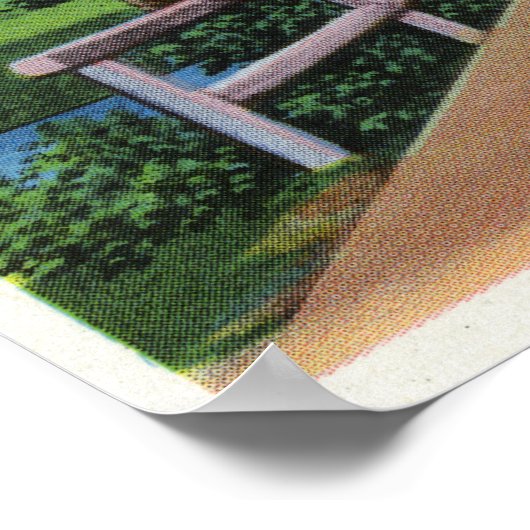 Het oude Uitzicht van de Noordbrug van het Minute Poster (Hoek)