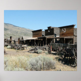 Het oude verre westen poster