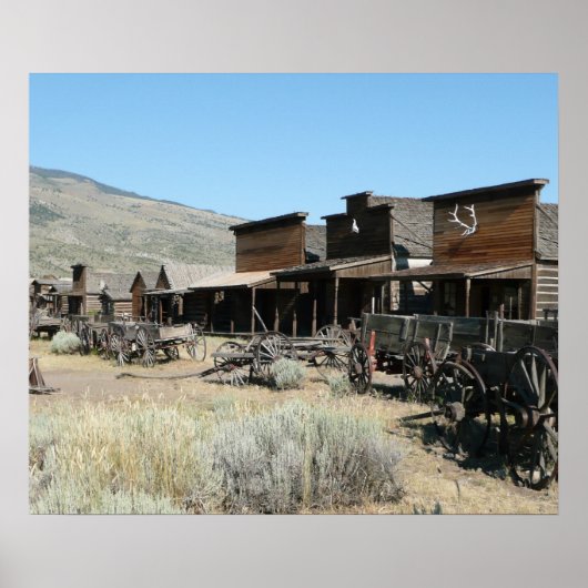 Het oude verre westen poster (Voorkant)