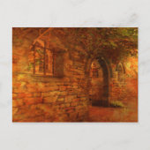 Het oude Victoriaans pompstation. Briefkaart (Voorkant)