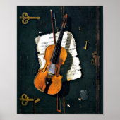 Het oude Violin - John Peto Poster (Voorkant)