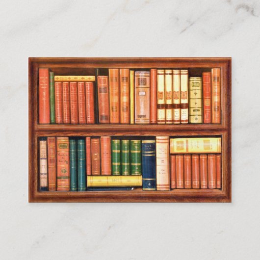 Het oude visitekaartje van de Bibliotheek van de B (Achterkant)