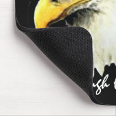 Het oude vogeldeeg citaat van de Eagle schilder Muismat (Hoek)