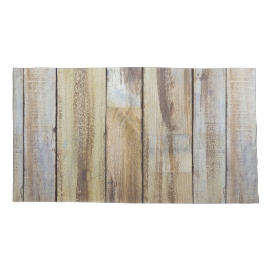 Het oude Weathered Planten Pattern Kussensloop (Achterkant)