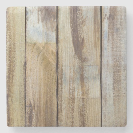 Het oude  Weathered Planten Pattern Stenen Onderzetter (Voorkant)