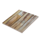 Het oude  Weathered Planten Pattern Tegeltje (Zijkant)