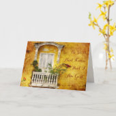 Het oude Wenskaart van Cartagena Kaart (Gele Bloem)