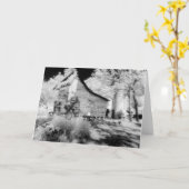 Het oude Wenskaart van de Schuur Nr 2 van Virginia Kaart (Gele Bloem)