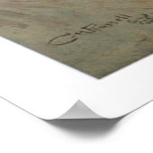 Het oude Westen binnen zonder het weten van Kunst  Poster (Hoek)