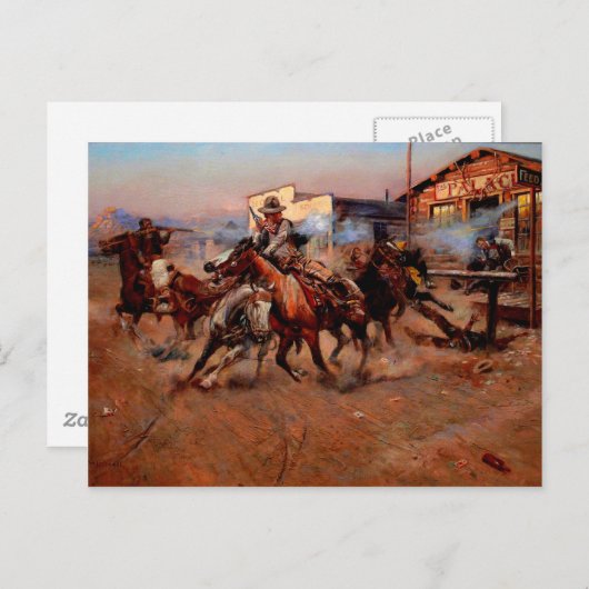 Het Oude Westen Briefkaart (Voorkant / Achterkant)