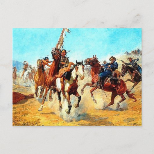 Het Oude Westen Briefkaart (Voorkant)